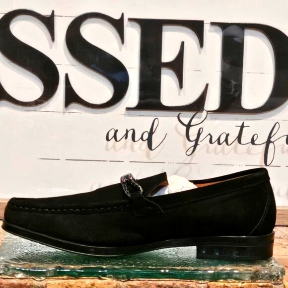 Stacy Adams Neville Moc-Toe Slip-On Loafers Mns 9 #25224 008 - Picture 3 of 9